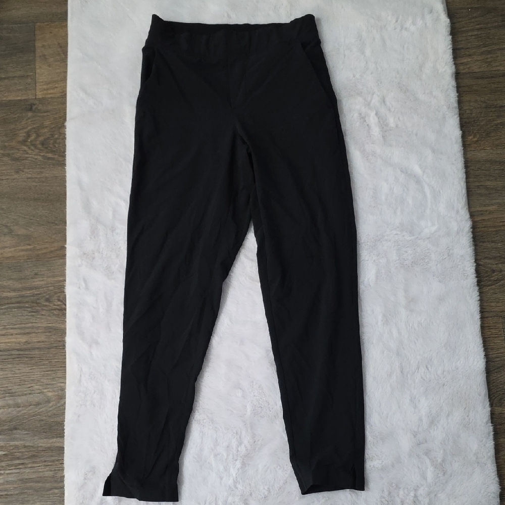 Athleta Black Leggings with Tapered Fit